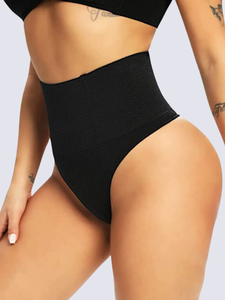 High waist thong