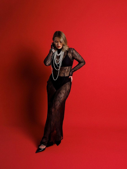 mehrreihige Perlenkette