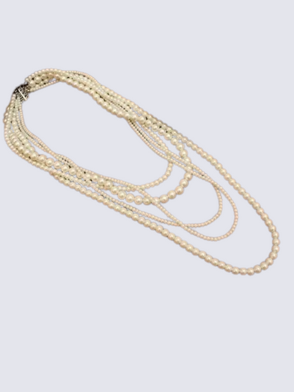 mehrreihige Perlenkette