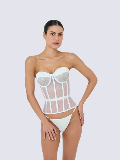 Korsett Versuchung Strass