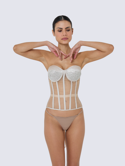 Korsett Versuchung Strass