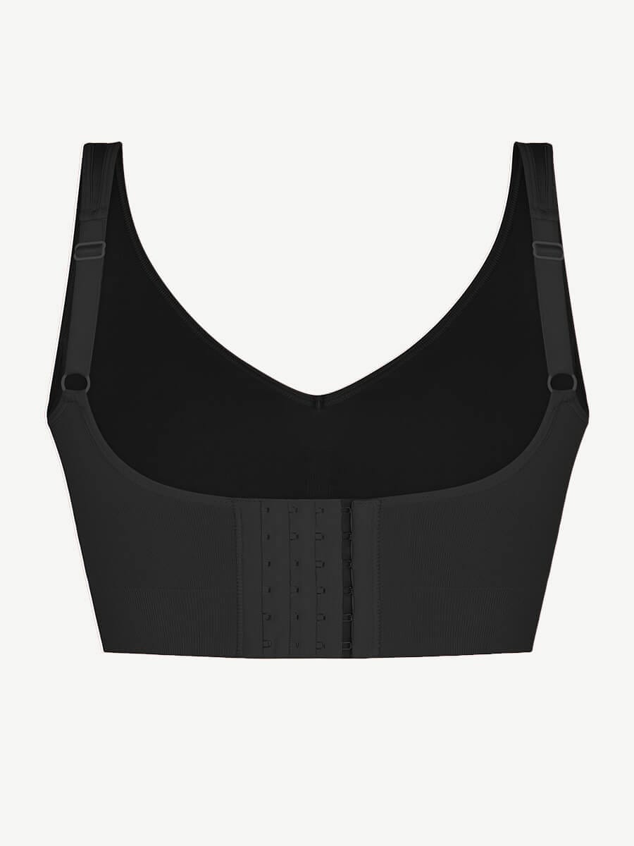 Wholesale Seamless Breast Support Back Fat Reduction Inner Bra With Removable cups