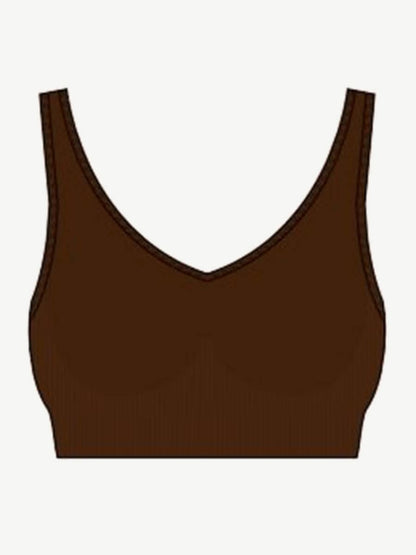 Großhandel Nahtlose Brust Unterstützung Zurück Fett Reduktion Innen BH Mit Herausnehmbaren cups