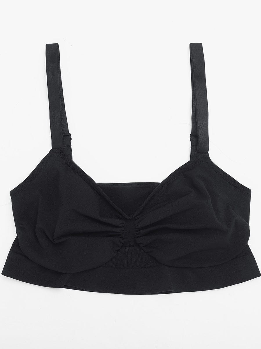 Wireless Supportive Shaping Bra with Adjustable Straps