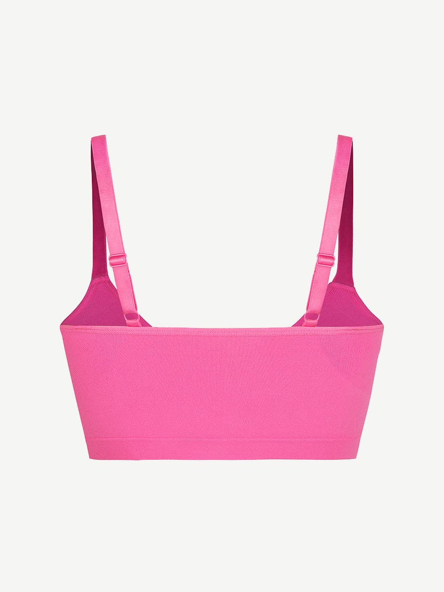 Wireless Supportive Shaping Bra with Adjustable Straps