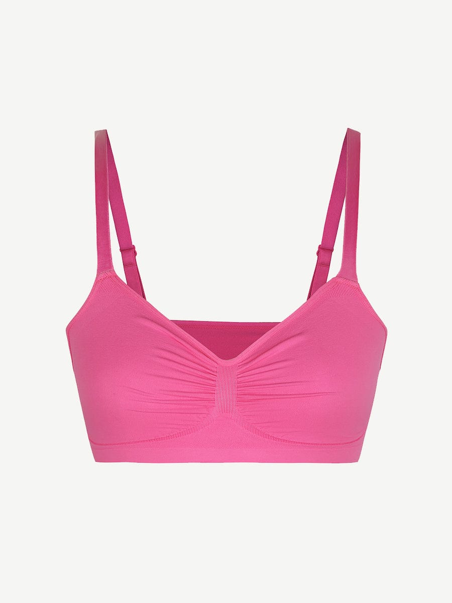 Wireless Supportive Shaping Bra with Adjustable Straps