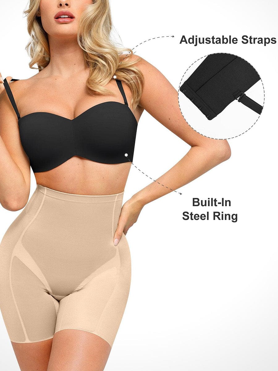 Wholesale Push-Up Shape Bra Built-in Steel Ring with Removable Straps