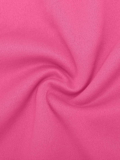 Das Shapewear-Kleid Bluetag Cooling Tiefer V-Ausschnitt Gerafftes Midi