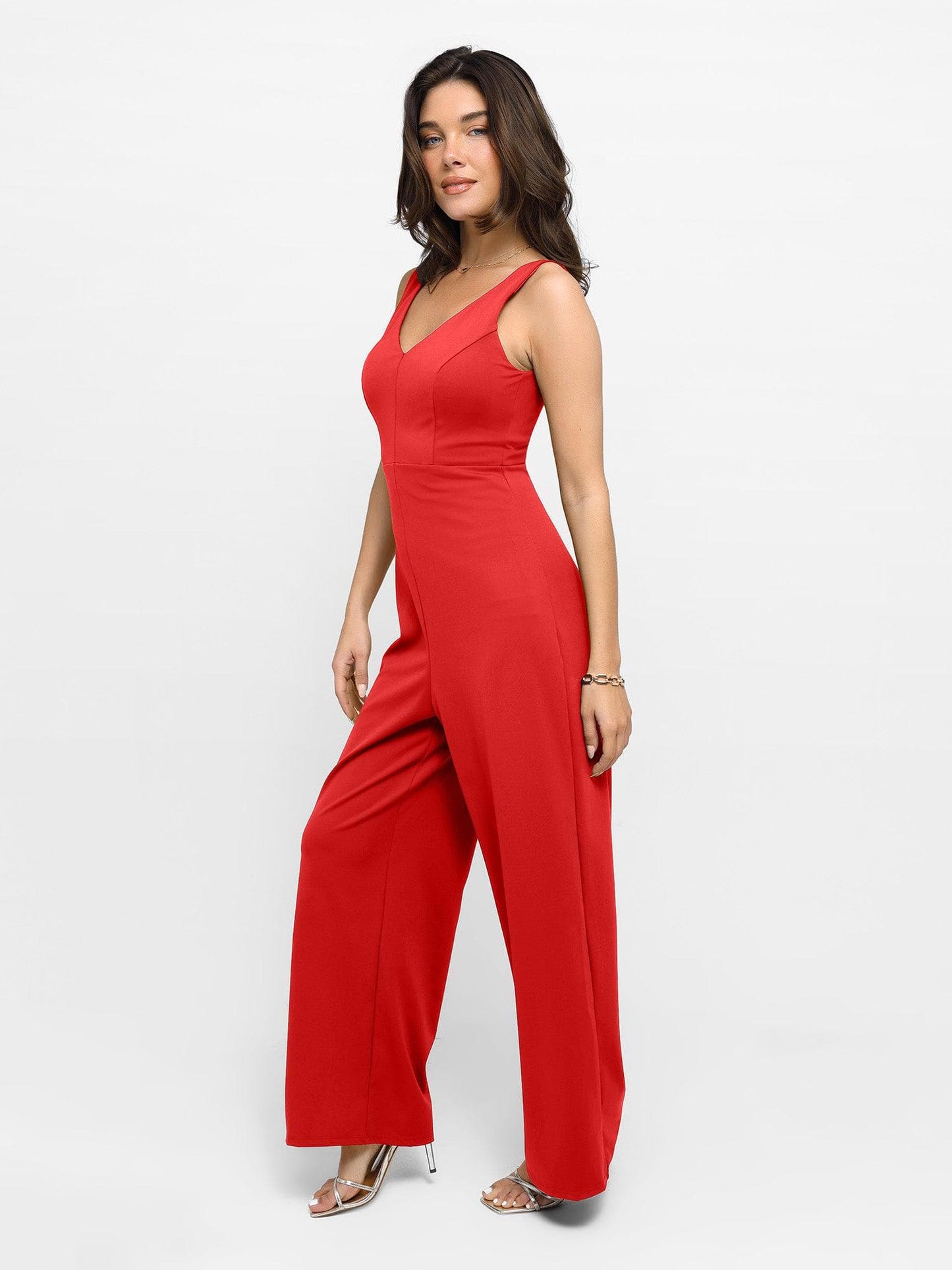 Built-in Shapewear Backless Dress or Jumpsuit