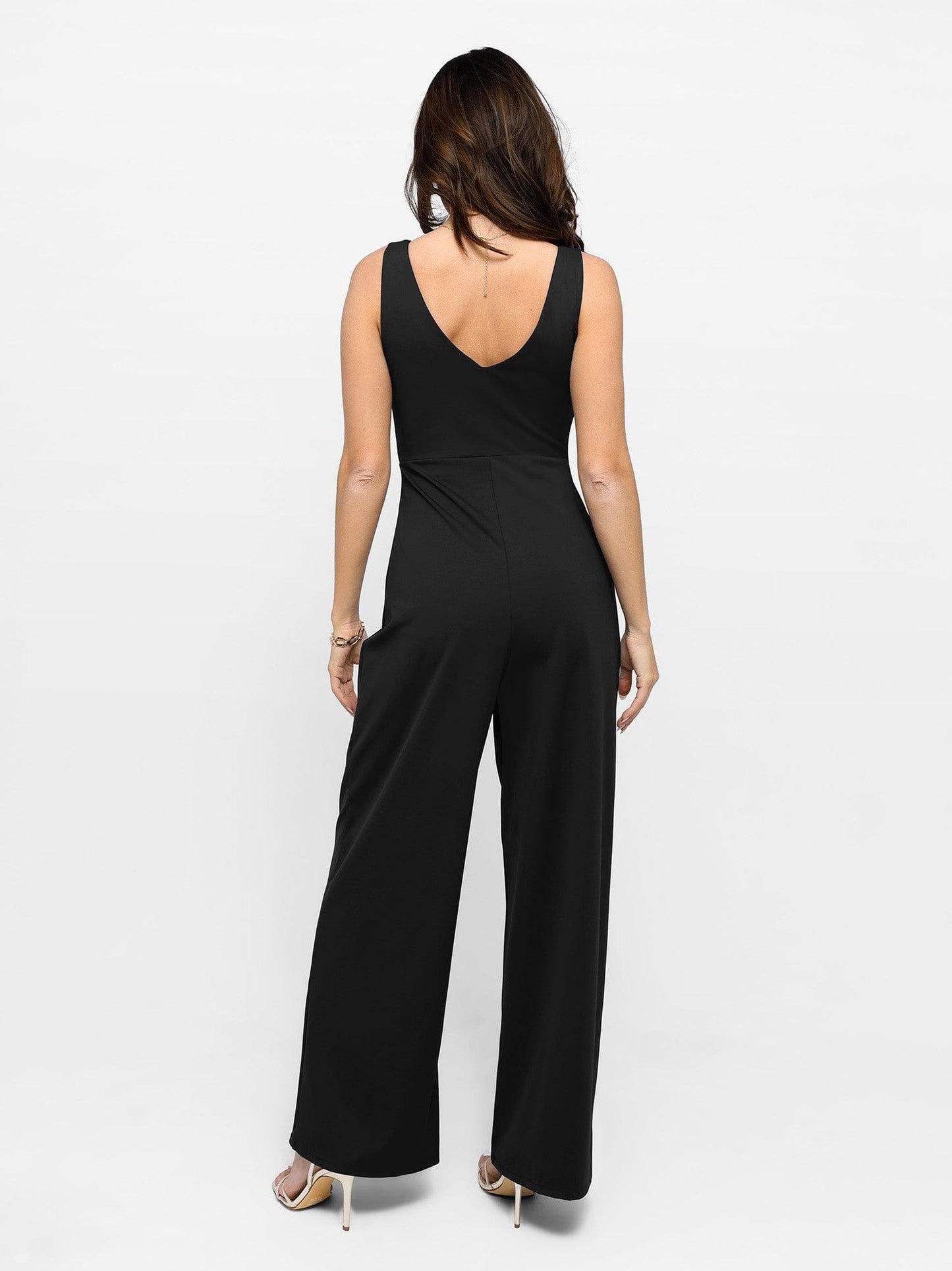 Built-in Shapewear Backless Dress or Jumpsuit