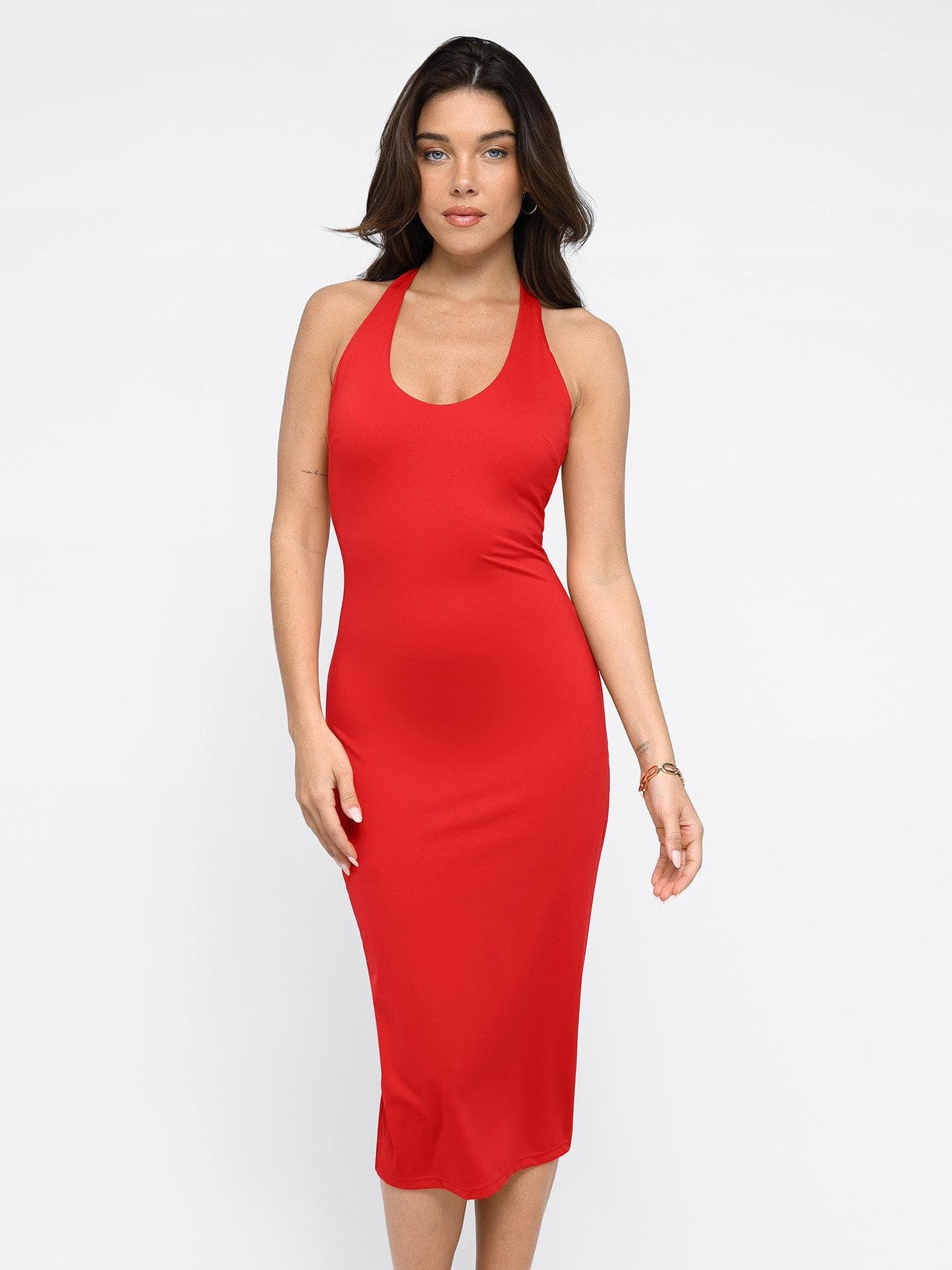 Built-in Shapewear Backless Dress or Jumpsuit