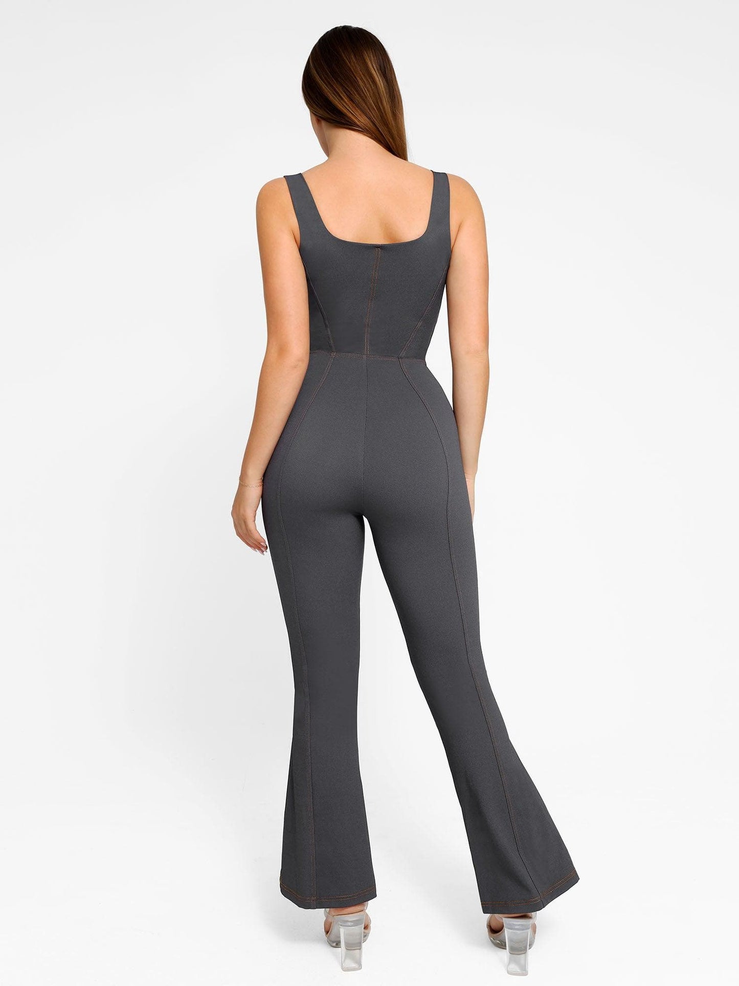 Built-In Shapewear Denim Bodysuit Or Dress Or Jumpsuit