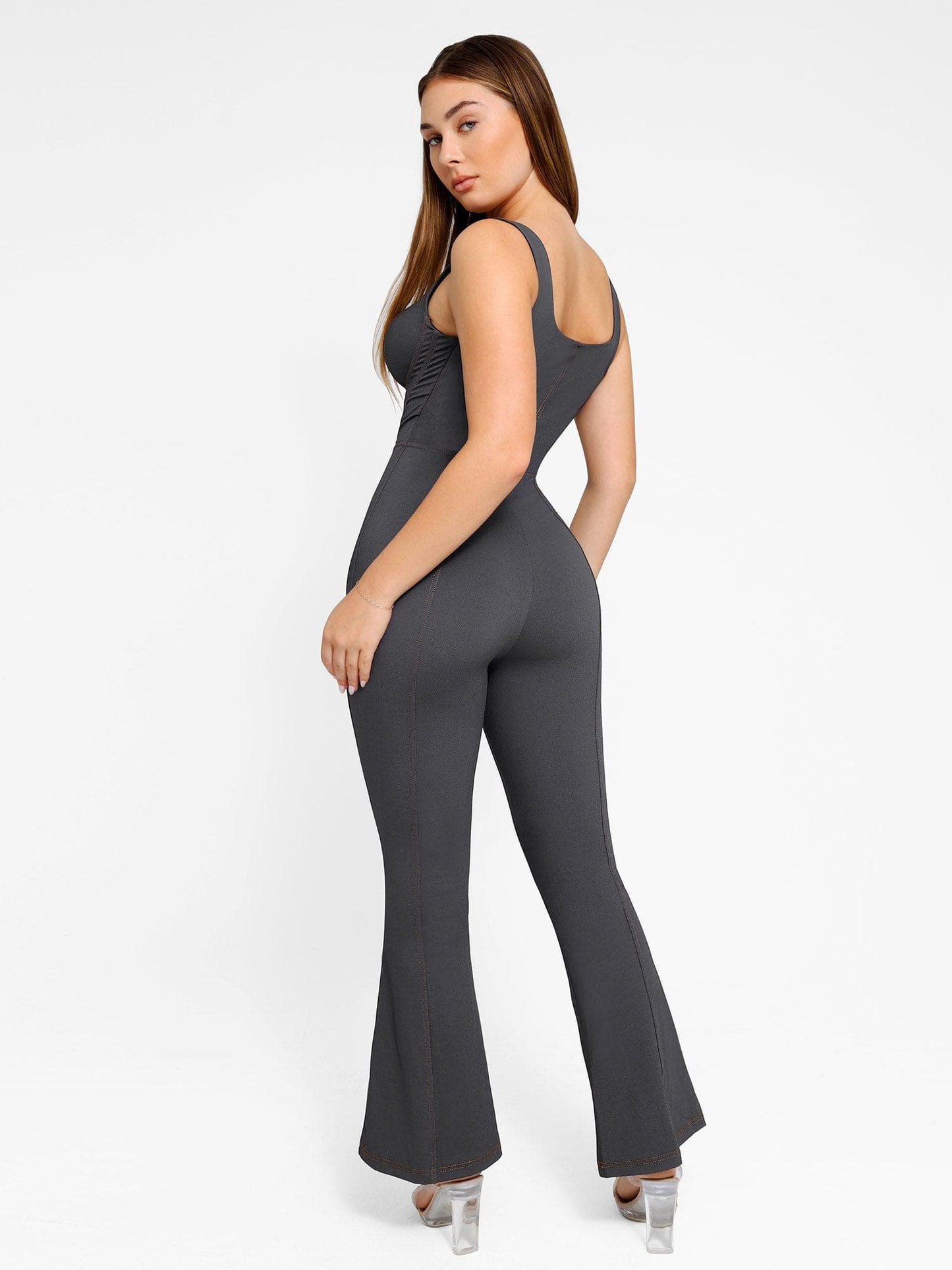 Built-In Shapewear Denim Bodysuit Or Dress Or Jumpsuit