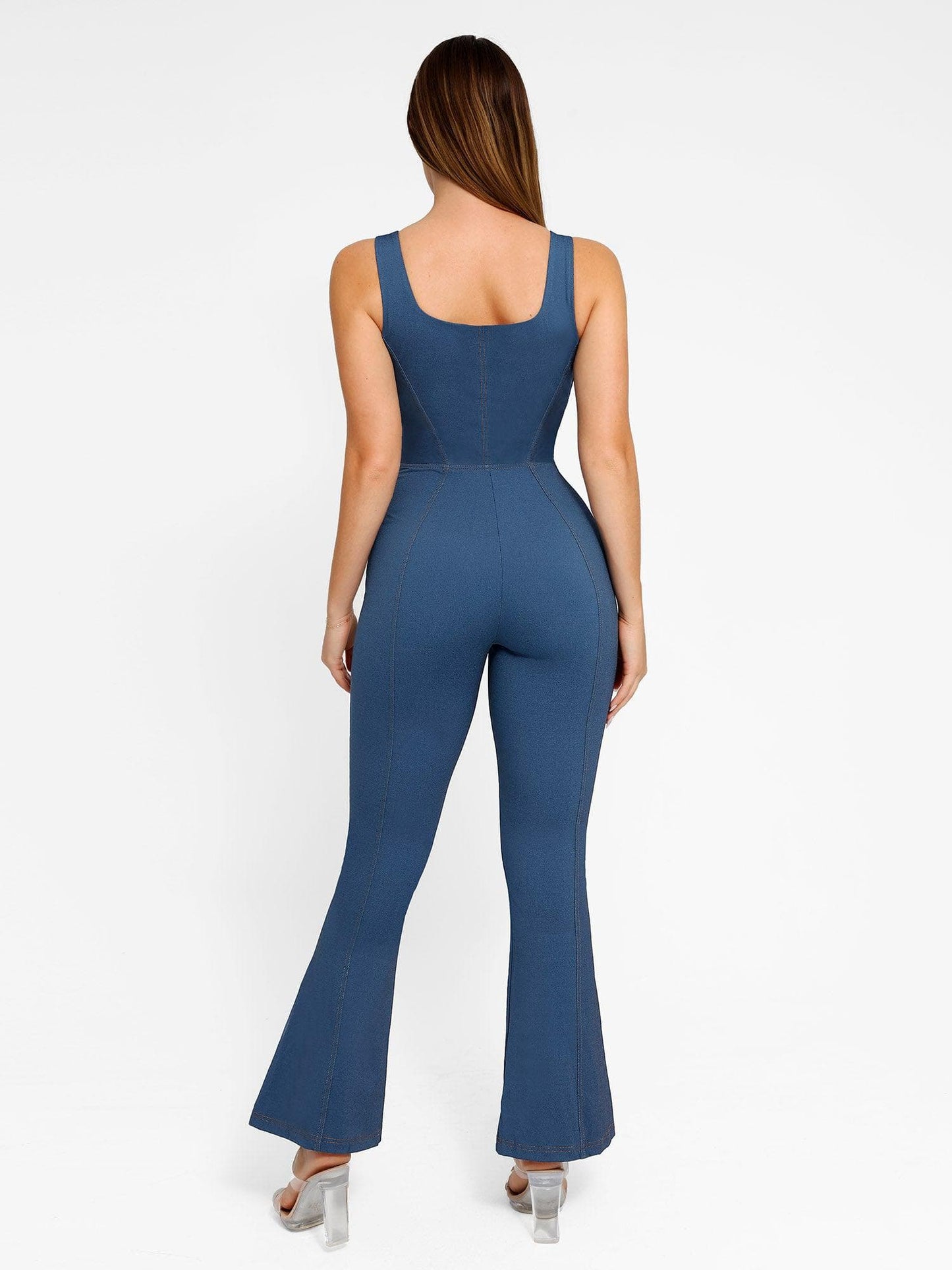 Built-In Shapewear Denim Bodysuit Or Dress Or Jumpsuit