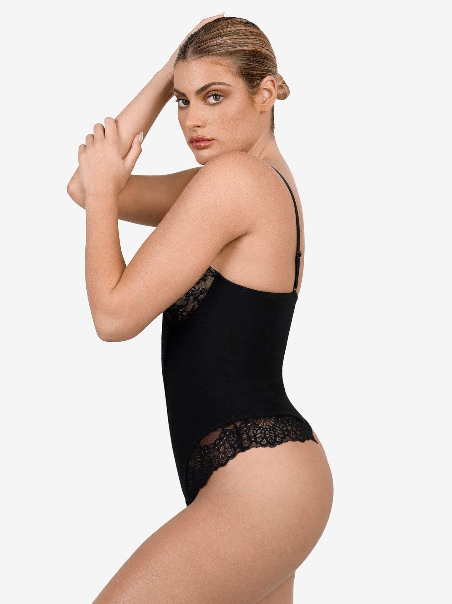 Built-In Shapewear Lace Bodysuit Or Jumpsuit Or Dress