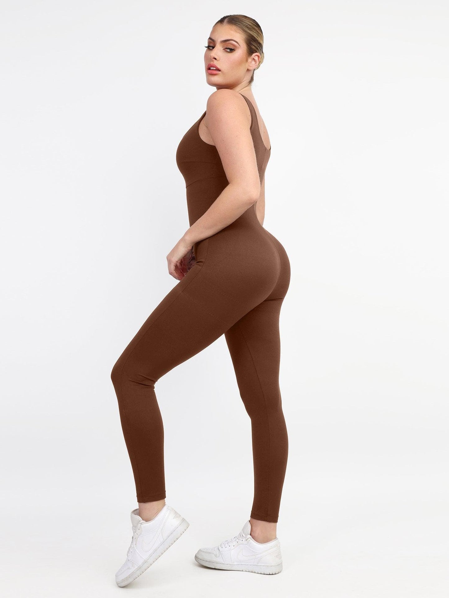 The Shapewear Jumpsuit Workout Thigh Slimming