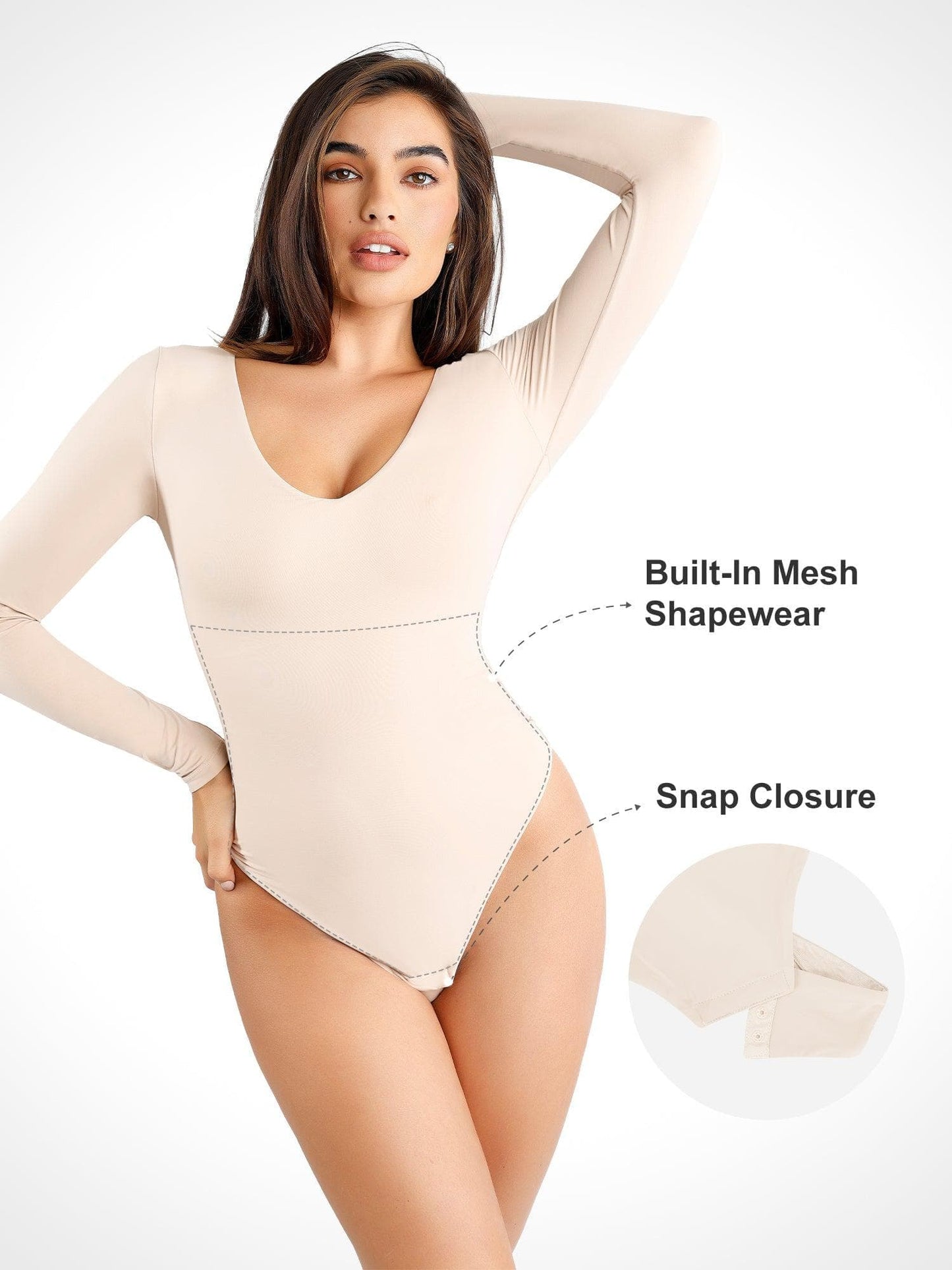 The Shapewear Bodysuits CloudSense Seamless Thong