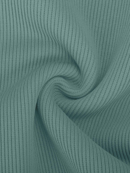 Das nahtlose gerippte Shapewear-Oberteil