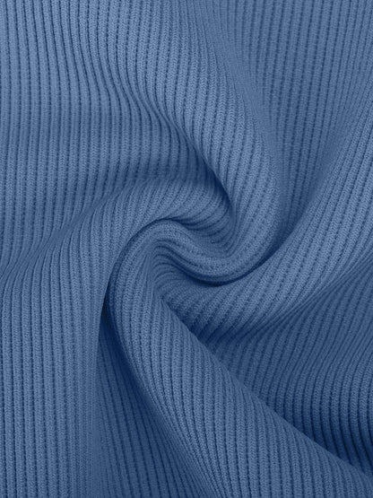 Das nahtlose gerippte Shapewear-Oberteil