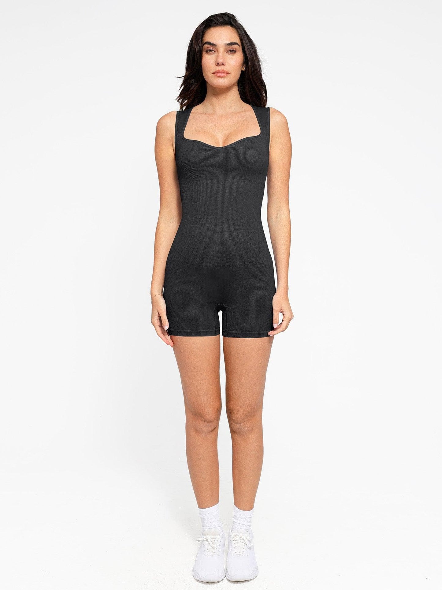 The Shapewear Romper Seamless Sweetheart Neckline