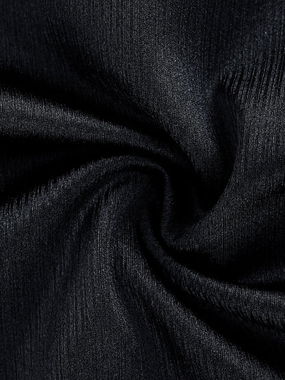 Body Shapewear String brillant à col carré