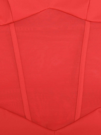 Le body gainant avec détails en maille