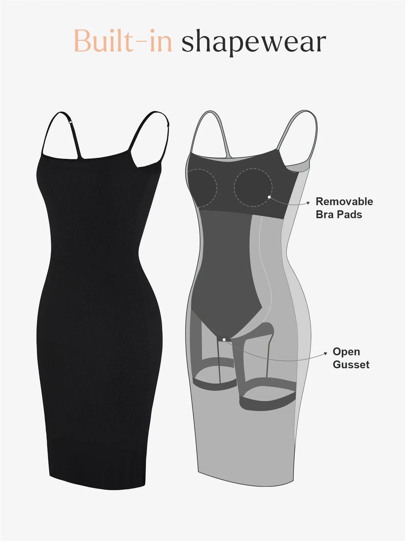 The Shapewear Dress Slip Midi