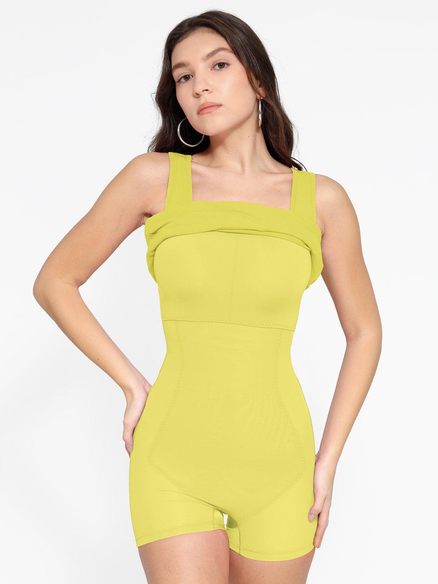 Das Shapewear Kleid Wide Straps Mini