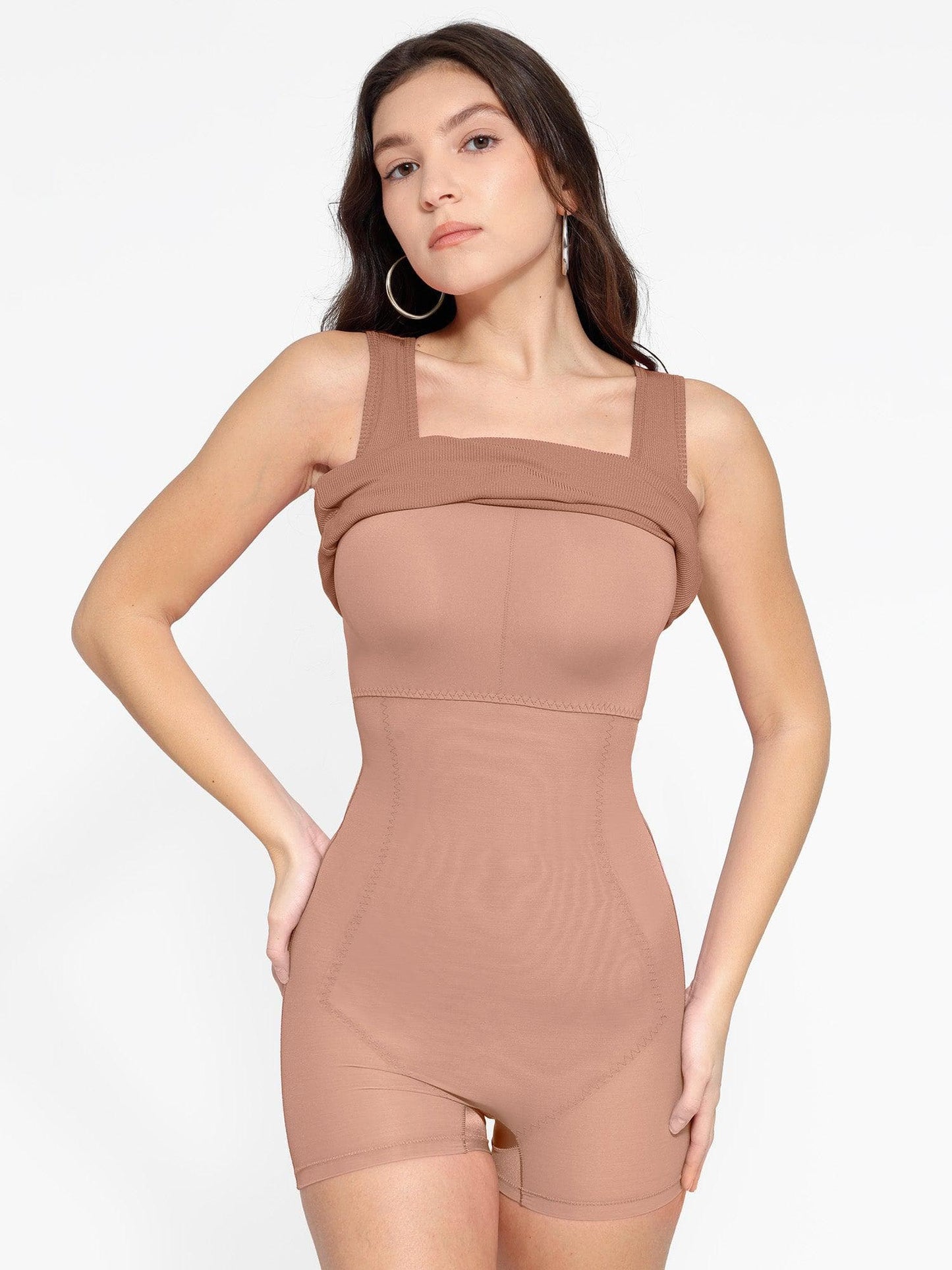 Das Shapewear Kleid Wide Straps Mini