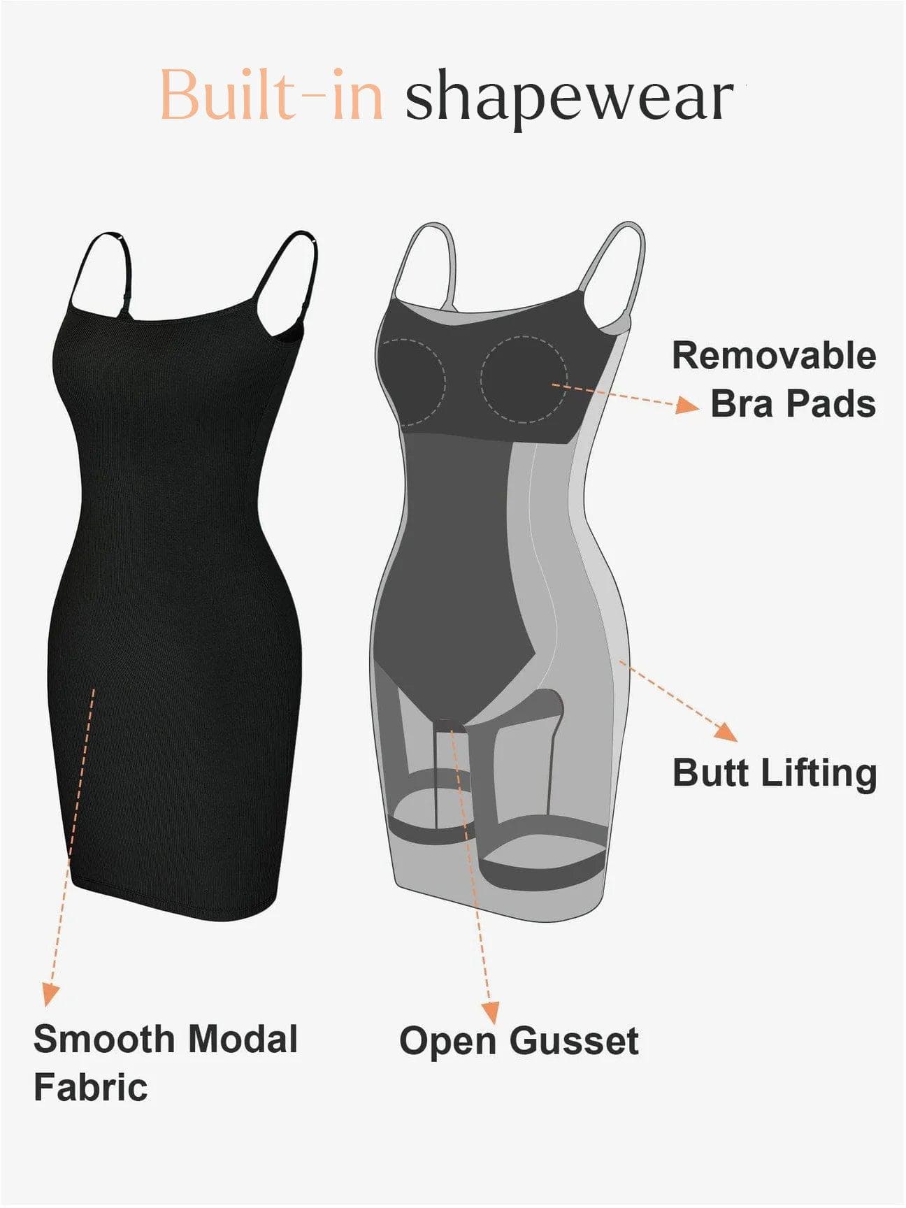 Les robes Shapewear en modal doux