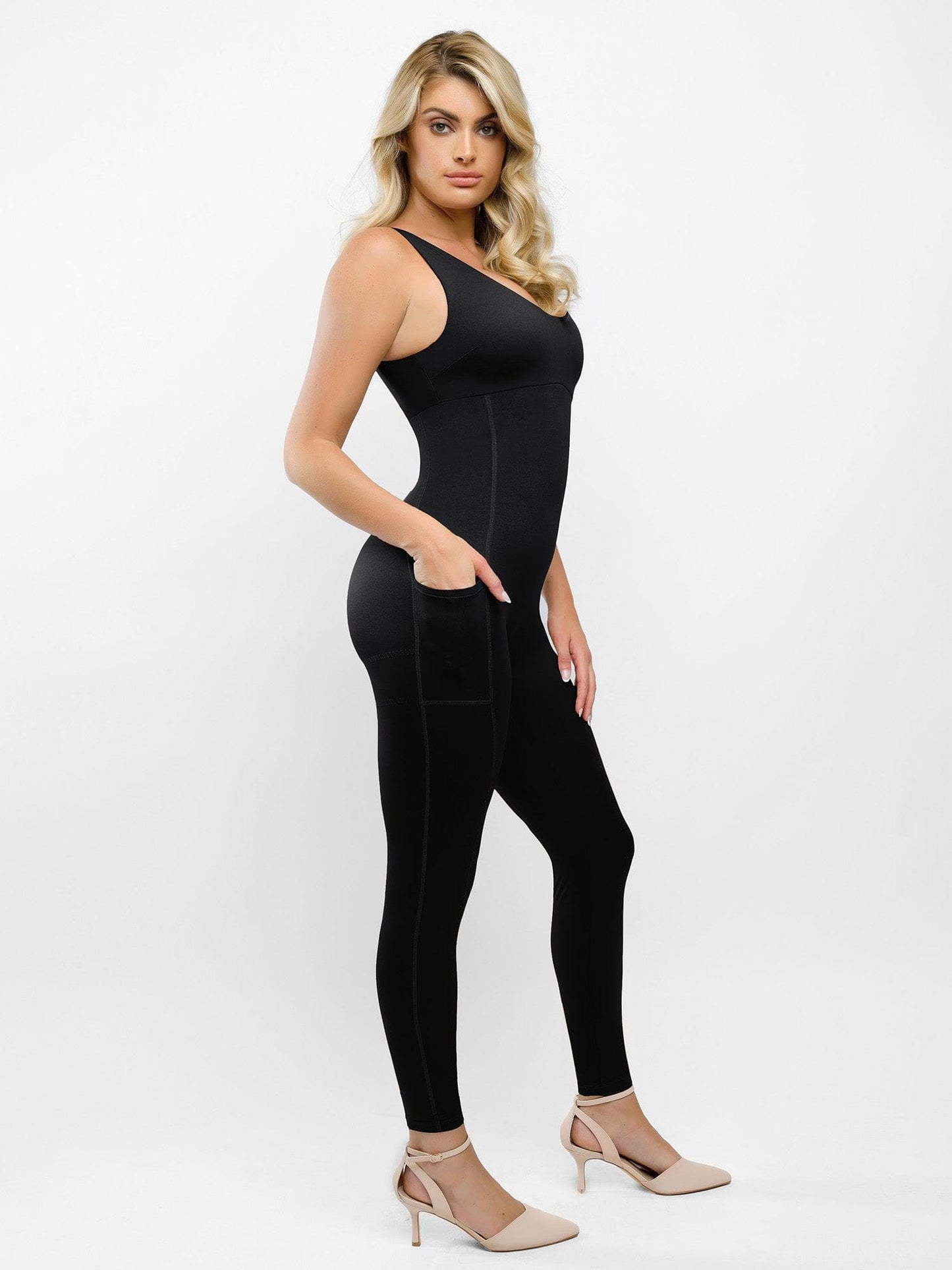 The Shapewear Jumpsuits One Piece Thigh Slimming