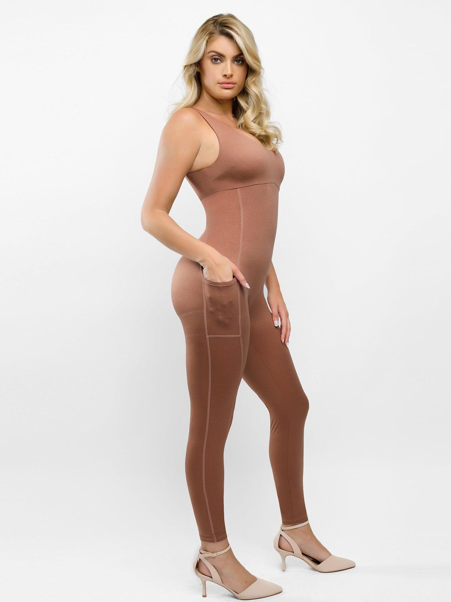 The Shapewear Jumpsuits One Piece Thigh Slimming