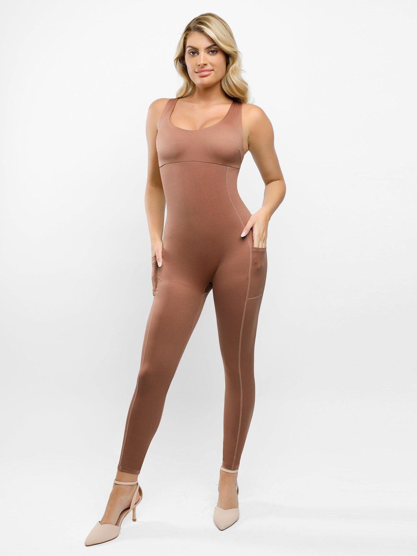 The Shapewear Jumpsuits One Piece Thigh Slimming