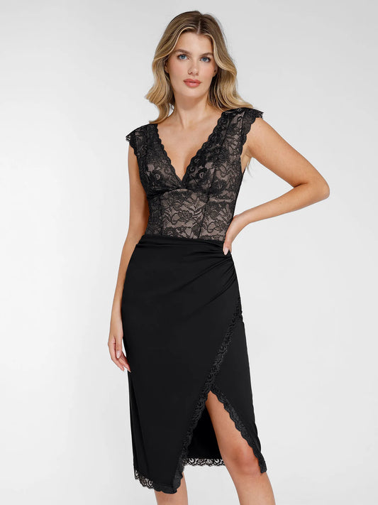 The Shapewear Lace Bodysuit or Skirt