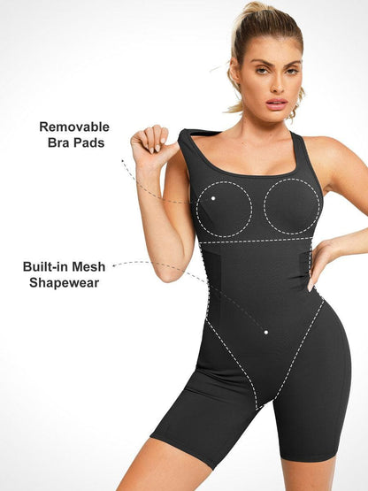 Der Shapewear Romper Racerback