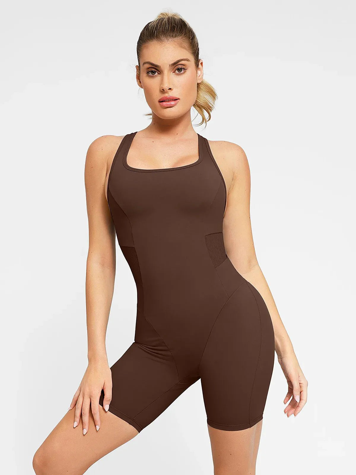 The Shapewear Romper Racerback