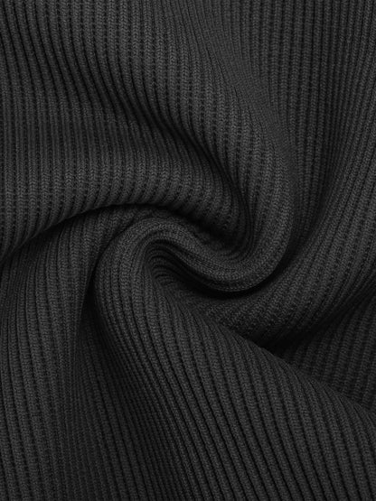 Der Shapewear-Strampler mit nahtlosem geripptem V-Ausschnitt