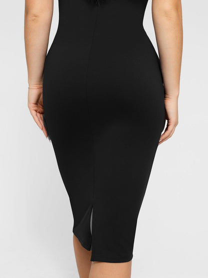The Shapewear Dress Workwear Sleeveless Midi